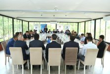 Əqli Mülkiyyət Agentliyinin mütəxəssisləri KOBİA-nın sahibkarlarla Lənkəranda keçirdiyi görüşdə iştirak ediblər (FOTO)