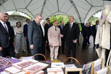 Prezident İlham Əliyev, Türkiyə Prezidenti və Pakistanın Baş naziri Laçın şəhərində seyrəngahda olublar (FOTO/VİDEO)