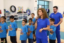 Uşaqlar üçün “İdman gimnastikadan başlayır" estafet yarışları keçirilib (FOTO)