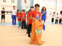 Uşaqlar üçün “İdman gimnastikadan başlayır" estafet yarışları keçirilib (FOTO)